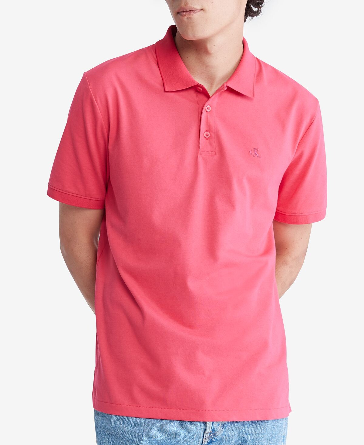Мужская рубашка поло из гладкого хлопка с монограммой и логотипом стандартного кроя Calvin Klein, мульти
Мужская рубашка поло из гладкого хлопка с монограммой и логотипом стандартного кроя Calvin Klein, мульти
