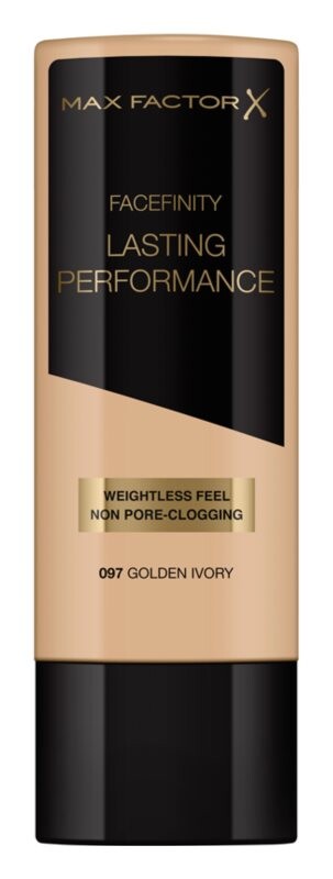 Жидкая основа для длительного эффекта Max Factor Facefinity Lasting Performance, оттенок 097 гolden Ivory 35 мл 
Жидкая основа для длительного эффекта Max Factor Facefinity Lasting Performance, оттенок 097 гolden Ivory 35 мл