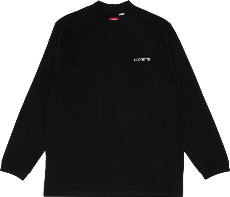 Лонгслив Supreme Mock Neck Long-Sleeve Top 'Black', черный
Лонгслив Supreme Mock Neck Long-Sleeve Top 'Black', черный