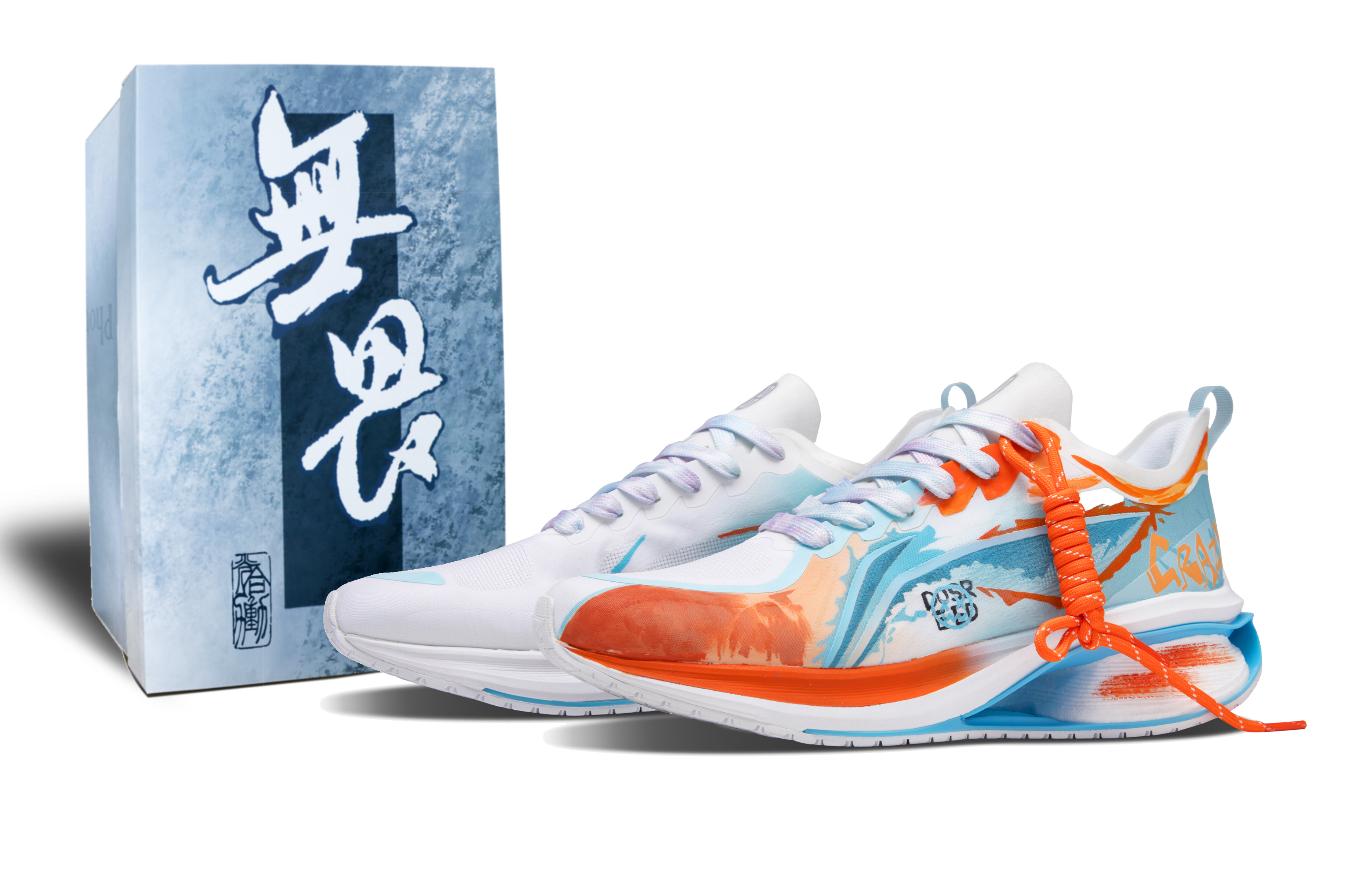 LINING Кроссовки мужские WuShi 5S 3.0 с низким верхом, белые/синие/оранжевые
LINING Кроссовки мужские WuShi 5S 3.0 с низким верхом, белые/синие/оранжевые