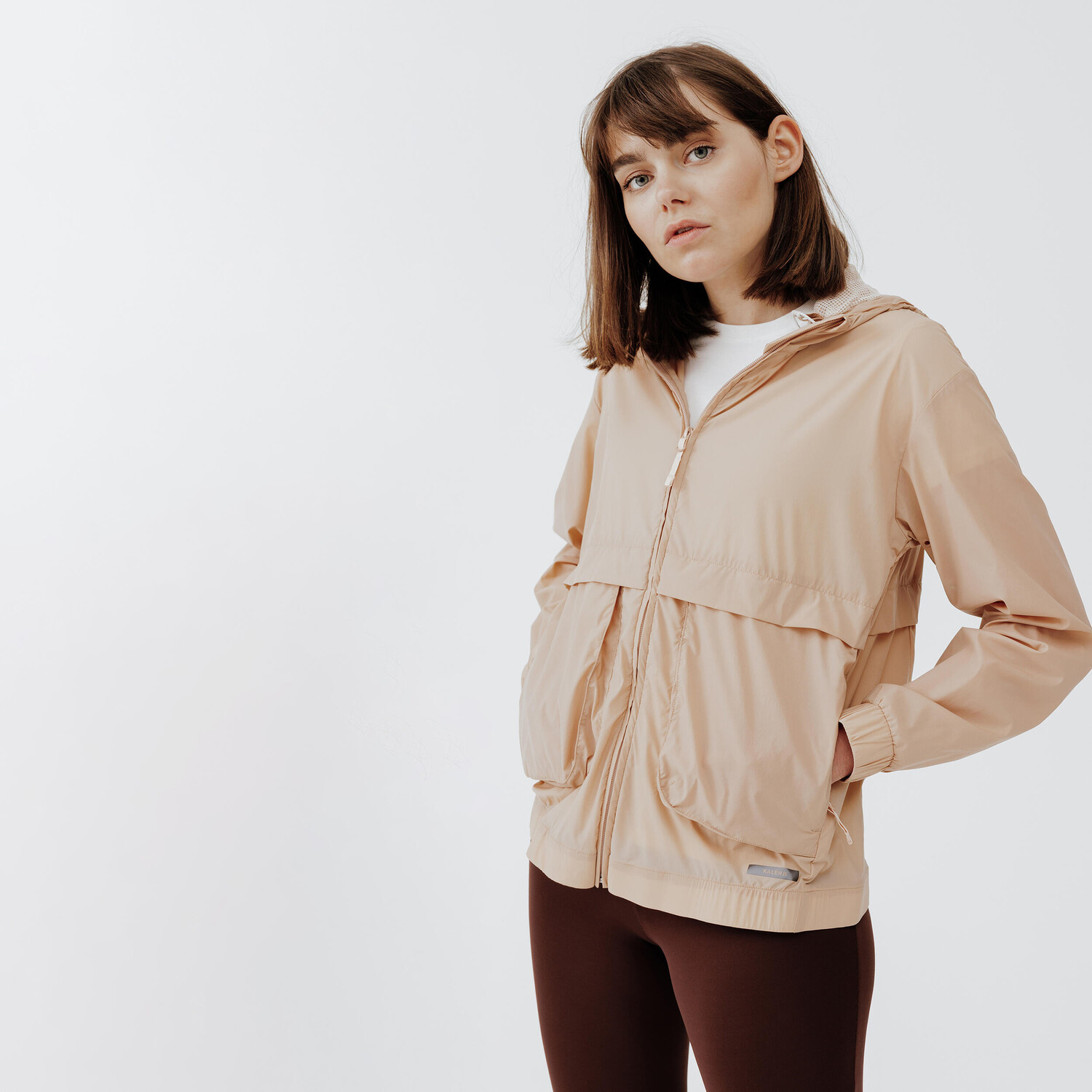 Беговая ветровка Wind Breath женская бежевая KALENJI, пудрово-бежевый/бежевый/светло-бежевый
Беговая ветровка Wind Breath женская бежевая KALENJI, пудрово-бежевый/бежевый/светло-бежевый