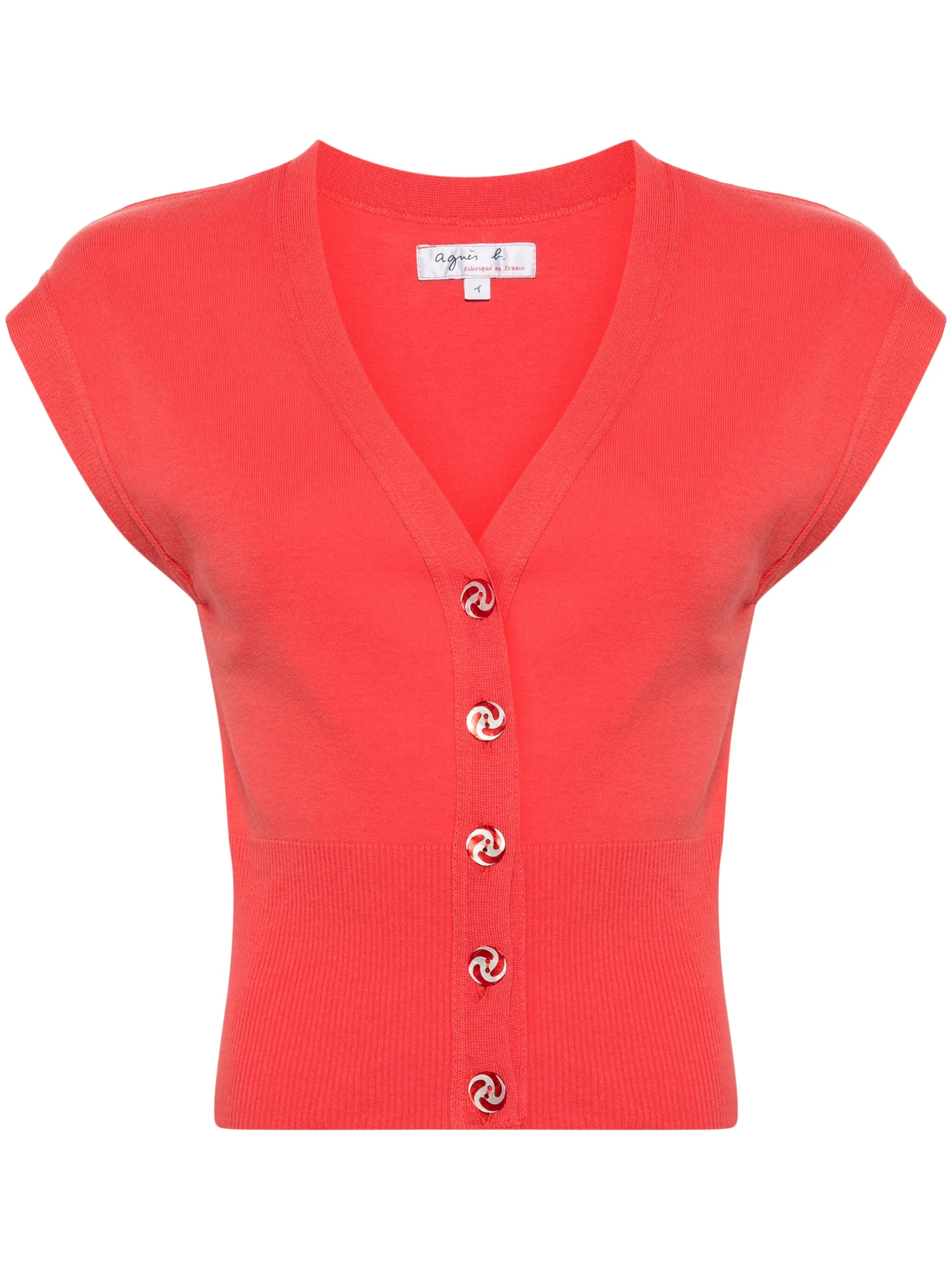 Кардиган из джерси Agnès B., розовый
Кардиган из джерси Agnès B., розовый