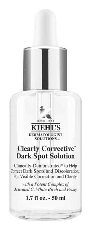 Сыворотка для лица против обесцвечивания кожи Kiehl's Dermatologist Solutions Clearly Corrective Dark Spot Solution
Сыворотка для лица против обесцвечивания кожи Kiehl's Dermatologist Solutions Clearly Corrective Dark Spot Solution