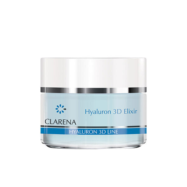 Clarena Hyaluron 3D Line увлажняющий эликсир для лица с 3 видами гиалуроновой кислоты, 50 мл
Clarena Hyaluron 3D Line увлажняющий эликсир для лица с 3 видами гиалуроновой кислоты, 50 мл