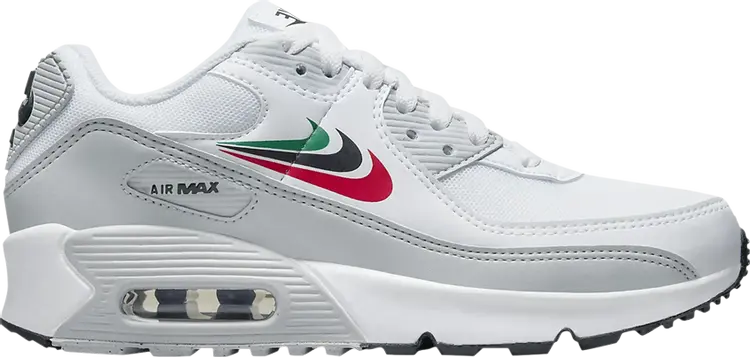 Кроссовки Nike Air Max 90 GS 'Multi-Swoosh', белый
Кроссовки Nike Air Max 90 GS 'Multi-Swoosh', белый