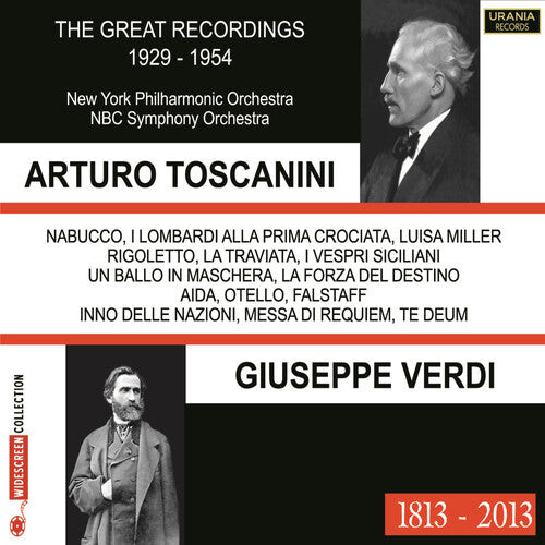 CD диск Verdi / Toscanini / Toscanini / NBC So: Great Recordings 1929-54
CD диск Verdi / Toscanini / Toscanini / NBC So: Great Recordings 1929-54