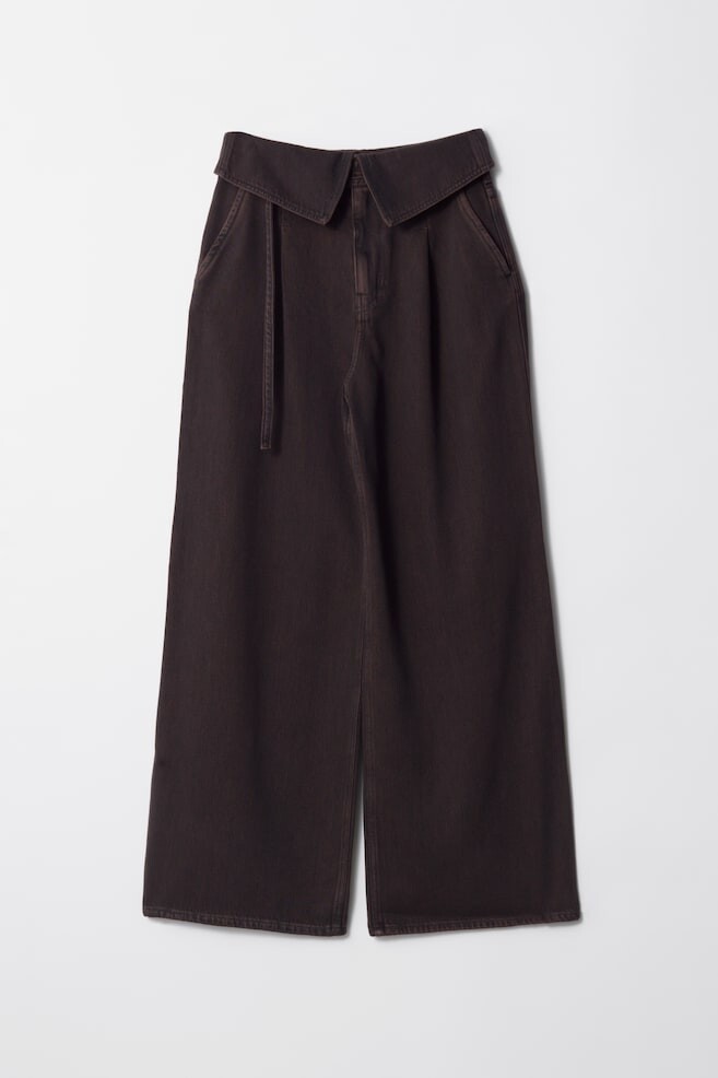 Джинсы в бумажном пакете с широкими штанинами & Other Stories, коричневый
Джинсы в бумажном пакете с широкими штанинами & Other Stories, коричневый