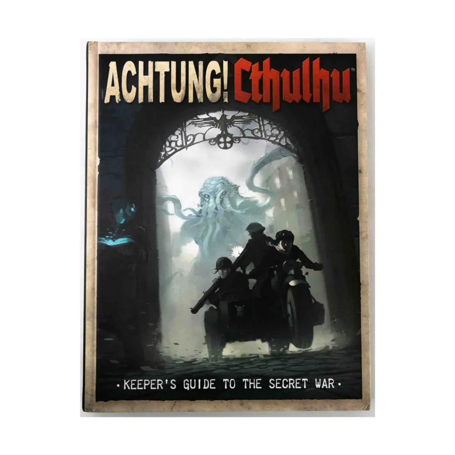 Keeper's Guide to the Secret War (2nd Printing), Achtung! Cthulhu (Modiphius Entertainment), твердый переплет
Keeper's Guide to the Secret War (2nd Printing), Achtung! Cthulhu (Modiphius Entertainment), твердый переплет