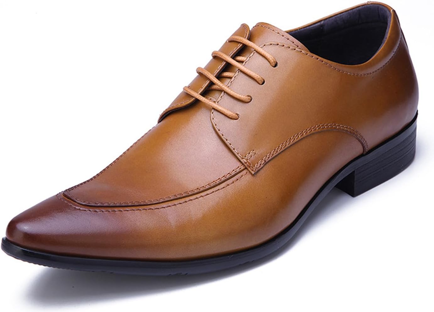 Мужские классические оксфорды Santimon - ручная работа из натуральной кожи, подошва из противоскользящей резины, туфли с заостренным носком дерби для свадьбы, деловой и повседневной носки, коричневый
Мужские классические оксфорды Santimon - ручная работа из натуральной кожи, подошва из противоскользящей резины, туфли с заостренным носком дерби для свадьбы, деловой и повседневной носки, коричневый