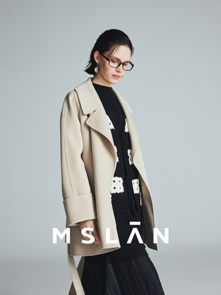 Пальто двустороннее Mslan с откидным воротником и ремешком, черный
Пальто двустороннее Mslan с откидным воротником и ремешком, черный