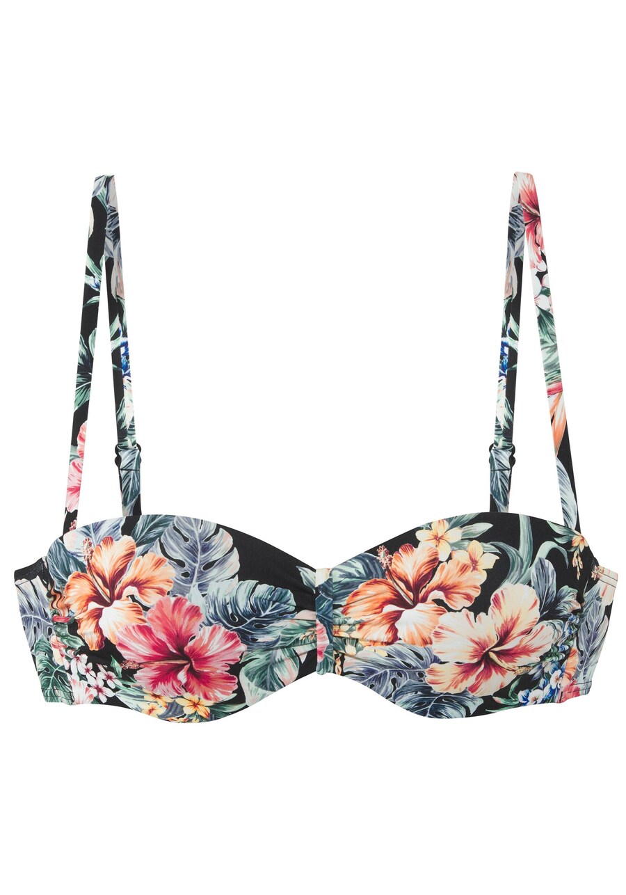 Верх бикини бандо LASCANA, черный
Верх бикини бандо LASCANA, черный