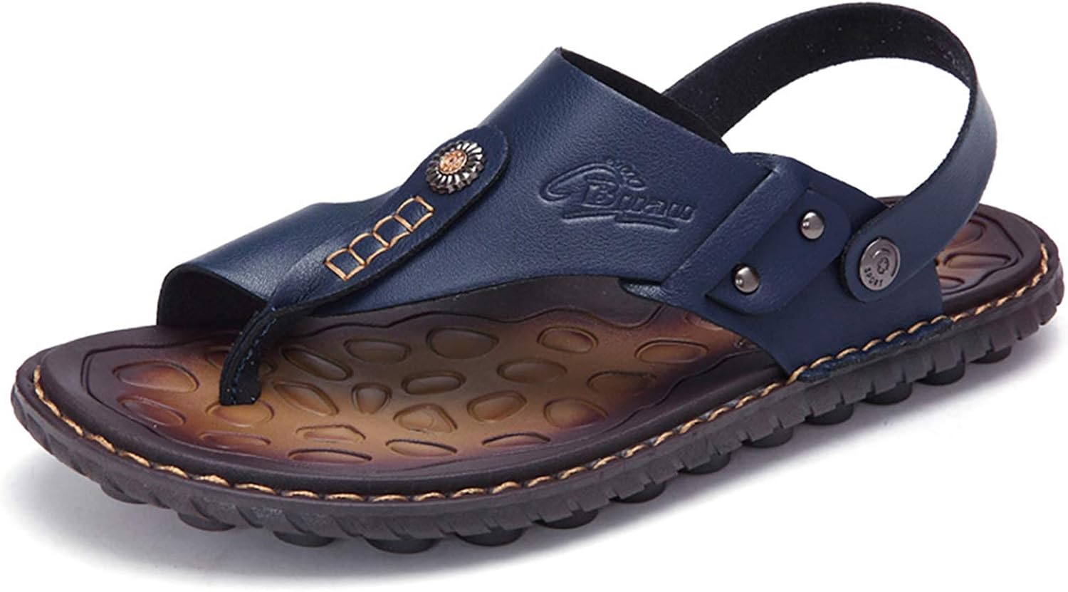 Мужские сандалии тапочки сланцы для мужчин, кожаные с кольцом на пальце, стиль для пляжа Ohchsh, синий
Мужские сандалии тапочки сланцы для мужчин, кожаные с кольцом на пальце, стиль для пляжа Ohchsh, синий