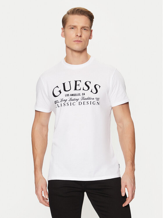 Футболка стандартного кроя Guess, белый
Футболка стандартного кроя Guess, белый
