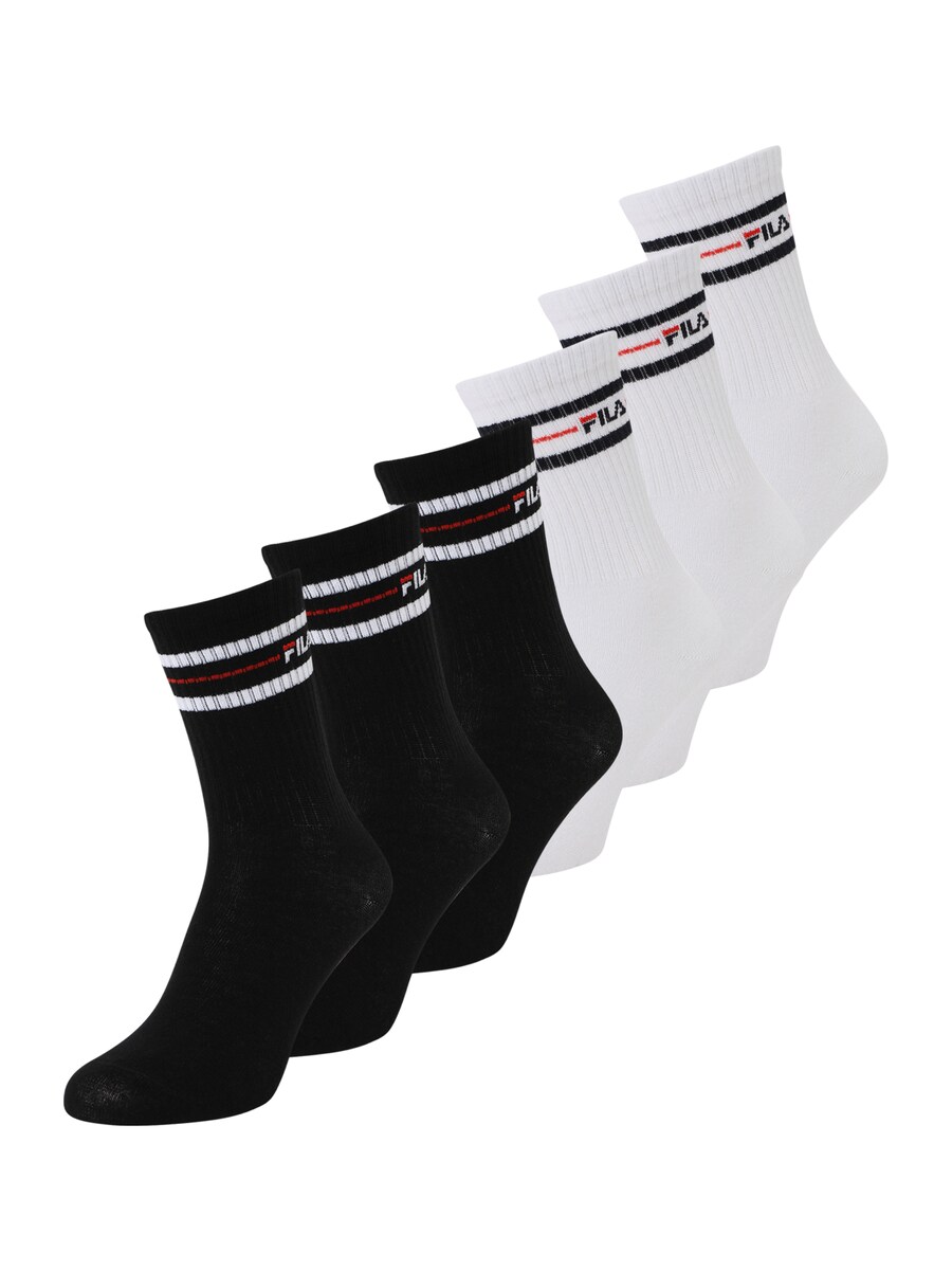 Носки FILA, черный/белый 
Носки FILA, черный/белый