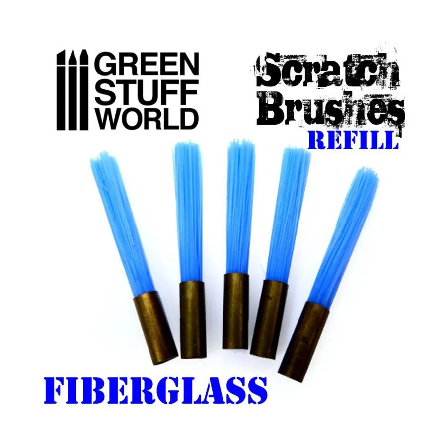 Сменный набор щеток для царапин — стекловолокно, Tools - Working Tools (Green Stuff World)
Сменный набор щеток для царапин — стекловолокно, Tools - Working Tools (Green Stuff World)