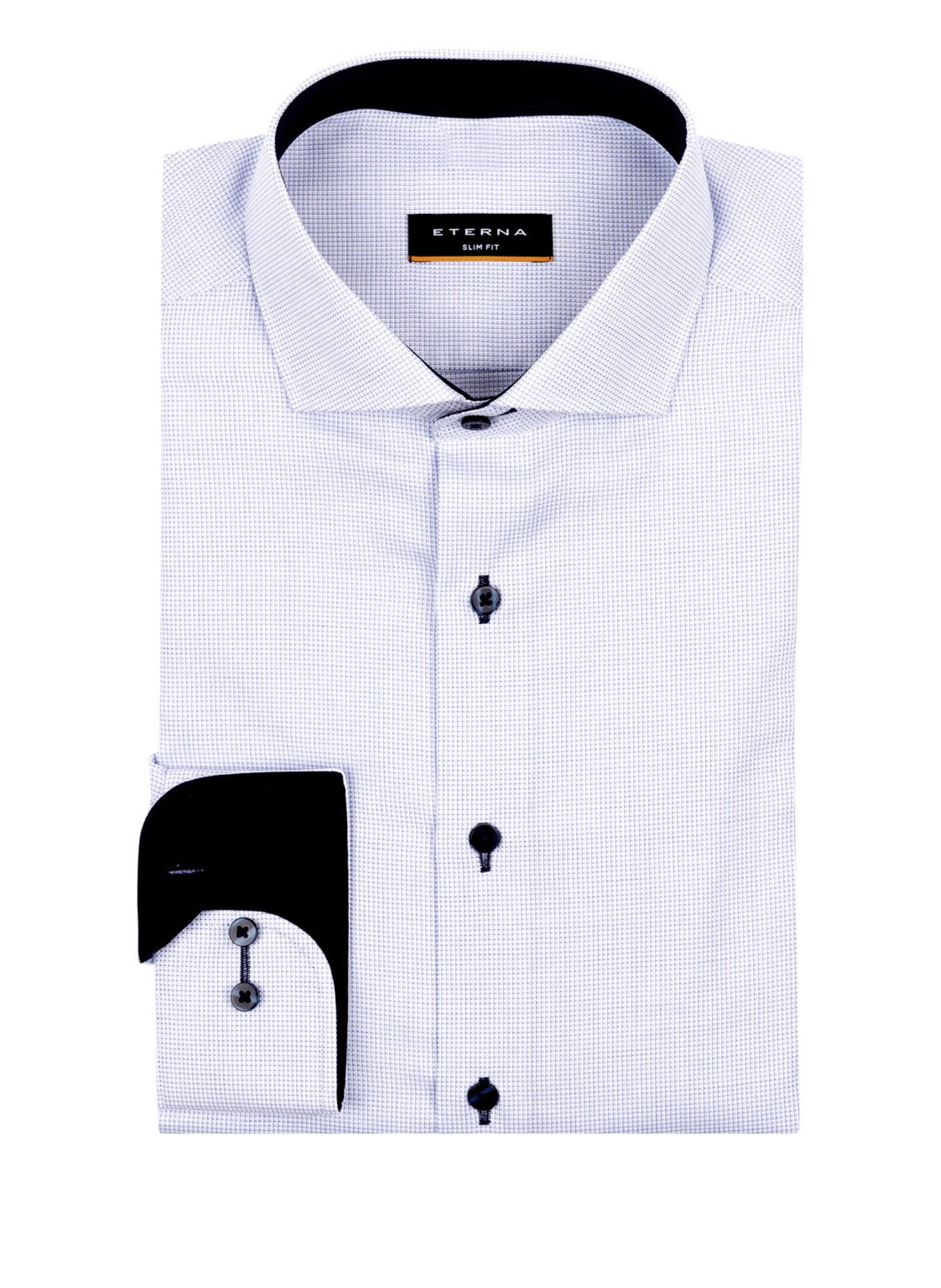 Рубашка облегающего кроя Eterna, мультиколор
Рубашка облегающего кроя Eterna, мультиколор