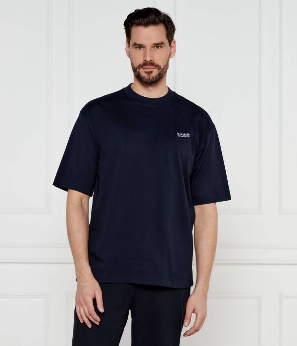 Футболка мужская Boss Orange свободного кроя, синий
Футболка мужская Boss Orange свободного кроя, синий