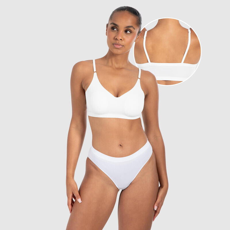 Спортивный бюстгальтер Smilodox, белый
Спортивный бюстгальтер Smilodox, белый