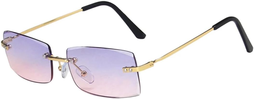 Солнцезащитные очки с защитой UV400 | Малые безободковые линзы с градиентом | Для женщин и мужчин | Для занятий спортом на открытом воздухе и вождения DSVIGF, Purolepink
Солнцезащитные очки с защитой UV400 | Малые безободковые линзы с градиентом | Для женщин и мужчин | Для занятий спортом на открытом воздухе и вождения DSVIGF, Purolepink