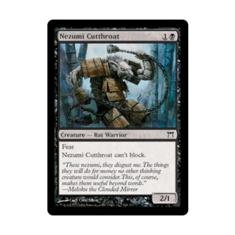 CCG Нэдзуми Головорез (C) (Фольга), MTG - Champions of Kamigawa
CCG Нэдзуми Головорез (C) (Фольга), MTG - Champions of Kamigawa