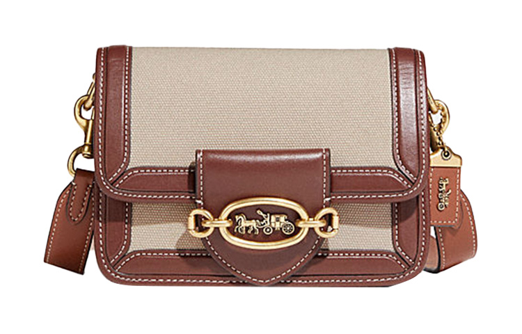 Coach Сумка Hero Canvas с кожаной отделкой, наплечная сумка, сумка через плечо, женская сумка-кроссбоди, размер S, коричнево-белая
Coach Сумка Hero Canvas с кожаной отделкой, наплечная сумка, сумка через плечо, женская сумка-кроссбоди, размер S, коричнево-белая