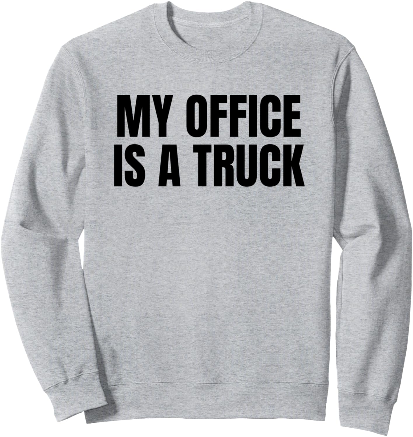 Мой офис - это грузовик, дальнобойщик, забавная толстовка с приколом Four1Nine Truckers Official, серый
Мой офис - это грузовик, дальнобойщик, забавная толстовка с приколом Four1Nine Truckers Official, серый