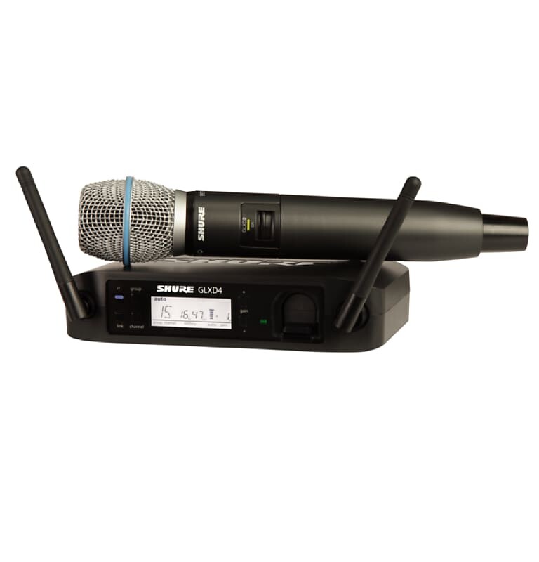 Беспроводная система Shure GLXD24 / B87A=-Z2 
Беспроводная система Shure GLXD24 / B87A=-Z2