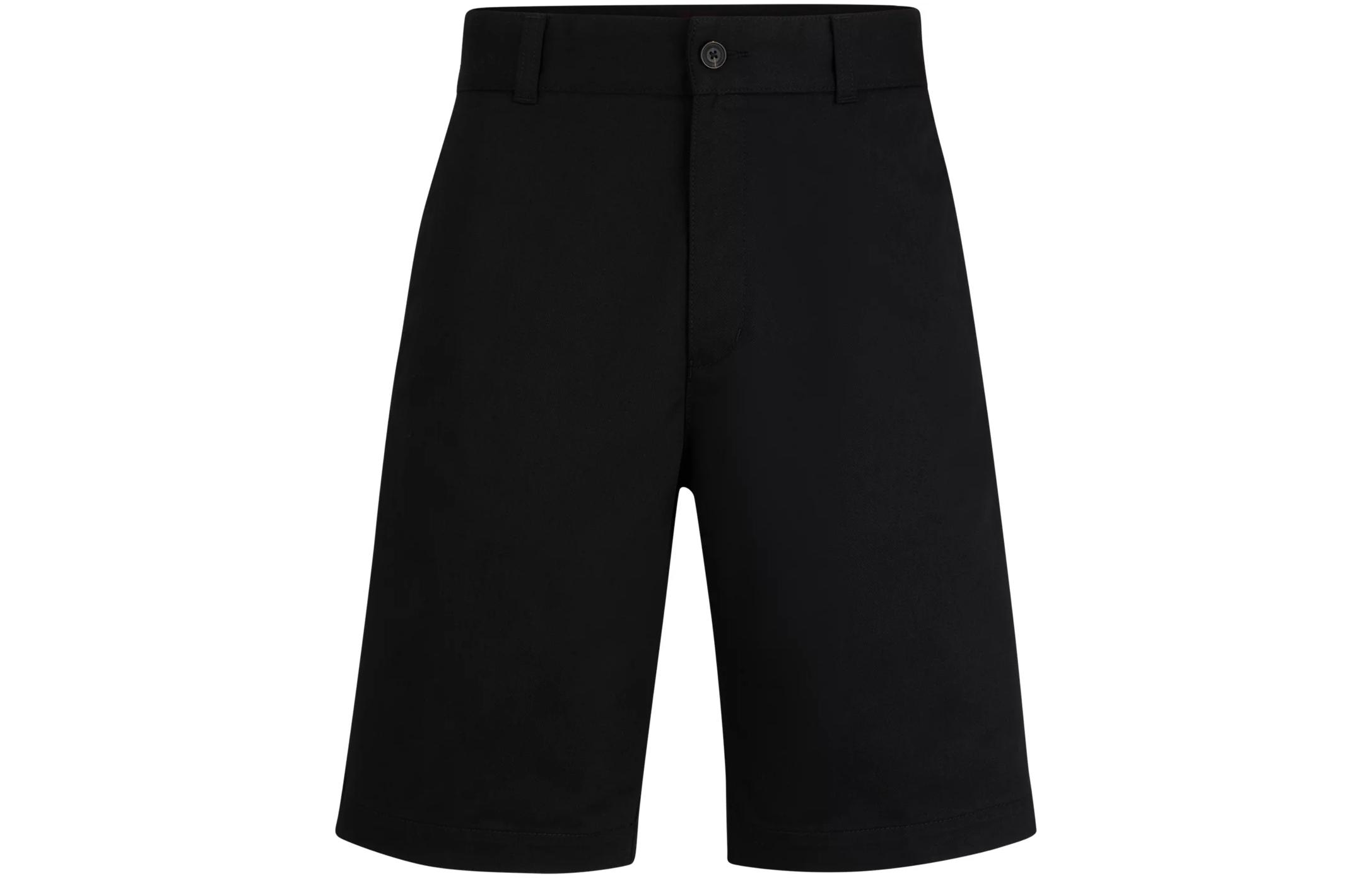 Хьюго Чинос шорты средней посадки HUGO BOSS, черный
Хьюго Чинос шорты средней посадки HUGO BOSS, черный