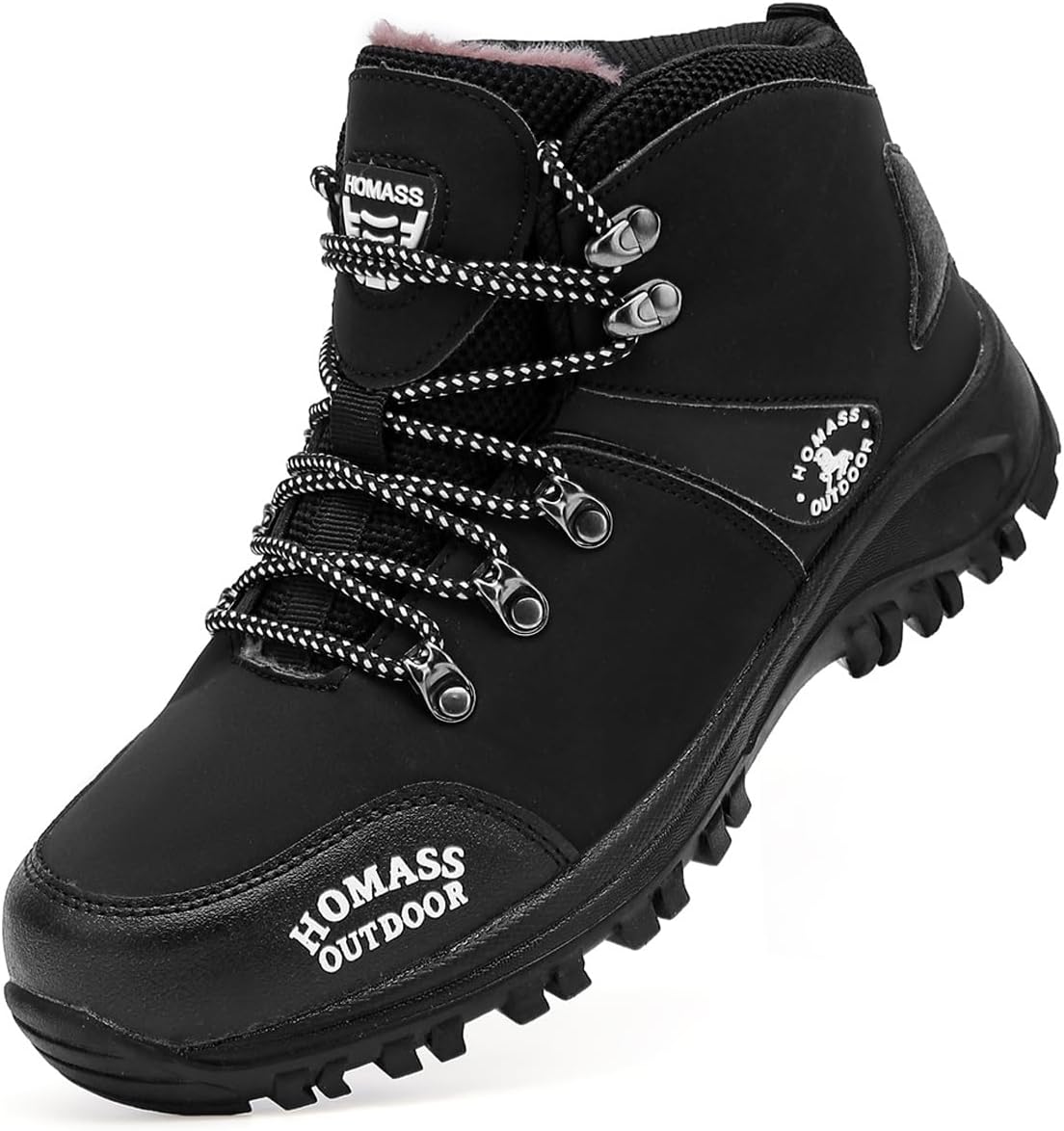 Мужские ботинки HOMASS, водонепроницаемые туристические ботинки, утепленные кожаные ботинки до щиколотки для снега, для активного отдыха на открытом воздухе, альпинизма, треккинга и пеших походов, черный
Мужские ботинки HOMASS, водонепроницаемые туристические ботинки, утепленные кожаные ботинки до щиколотки для снега, для активного отдыха на открытом воздухе, альпинизма, треккинга и пеших походов, черный