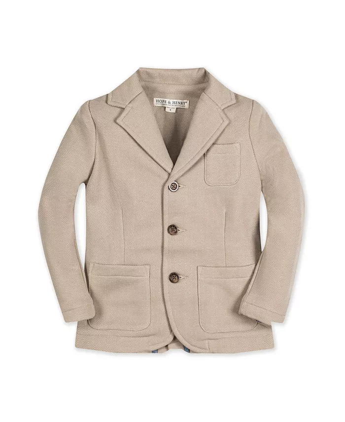 Флисовый костюм-блейзер для мальчиков Hope & Henry, коричневый/бежевый
Флисовый костюм-блейзер для мальчиков Hope & Henry, коричневый/бежевый