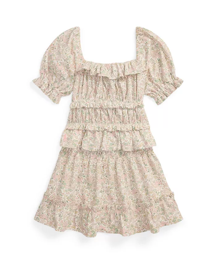 Комплект для девочек: топ и юбка с цветочным принтом (2 предмета) Polo Ralph Lauren, мультиколор
Комплект для девочек: топ и юбка с цветочным принтом (2 предмета) Polo Ralph Lauren, мультиколор