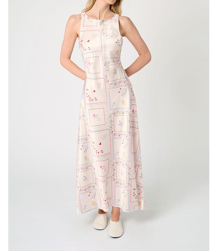 Женское платье-комбинация с вырезом-лодочкой WeWoreWhat, Ivory multi
Женское платье-комбинация с вырезом-лодочкой WeWoreWhat, Ivory multi