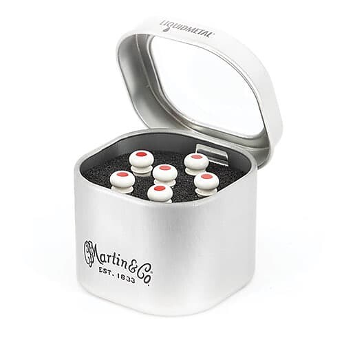 Набор мостовых штифтов Martin Luxe LiquidMetal Red Dot / Bone Luxe LiquidMetal Bridge Pin Set
Набор мостовых штифтов Martin Luxe LiquidMetal Red Dot / Bone Luxe LiquidMetal Bridge Pin Set