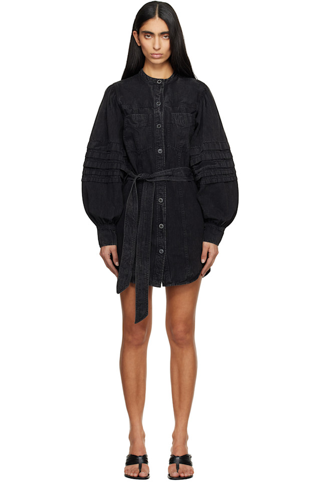 Isabel Marant Etoile Черное мини-платье Моэ
Isabel Marant Etoile Черное мини-платье Моэ