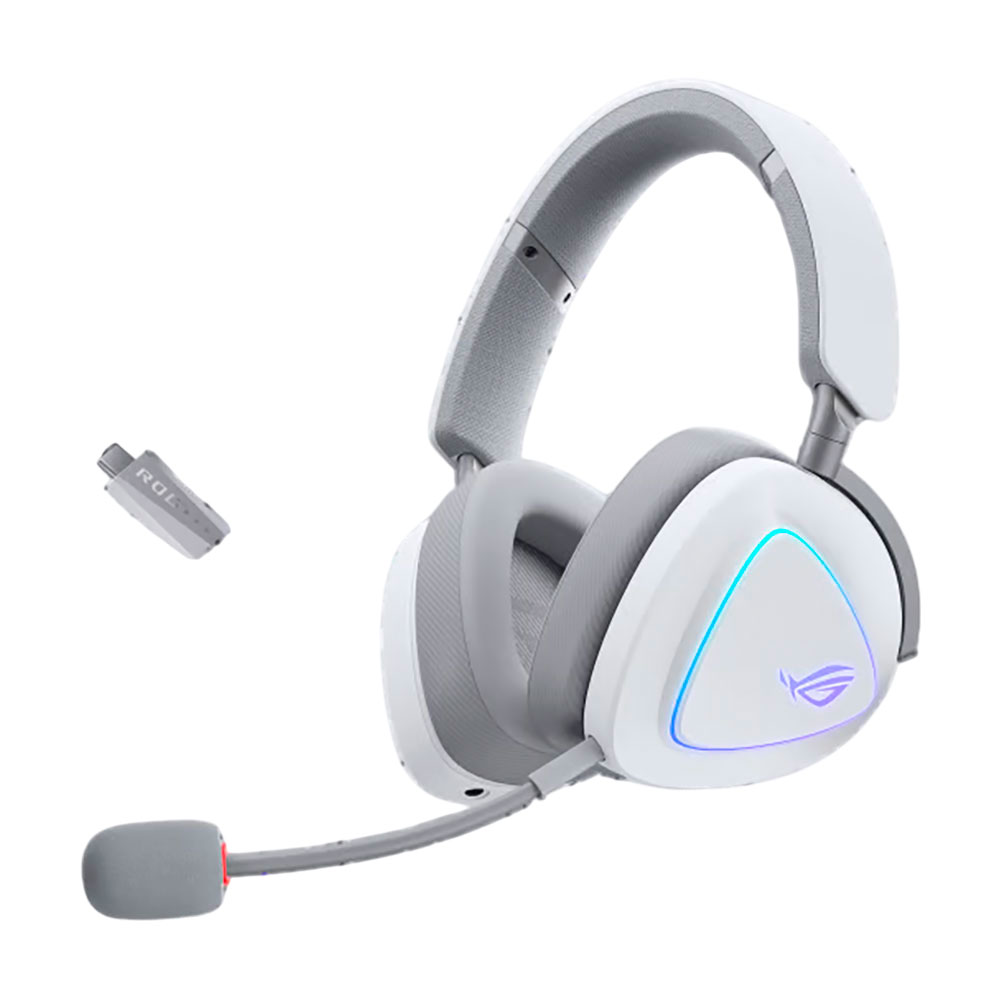 Гарнитура игровая беспроводная ASUS ROG Delta II, белый
Гарнитура игровая беспроводная ASUS ROG Delta II, белый