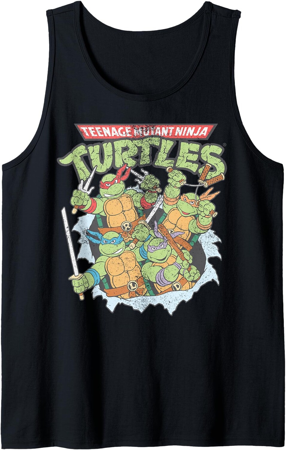 Мужская майка Nickelodeon Teenage Mutant Ninja Turtles Break Through, черный
Мужская майка Nickelodeon Teenage Mutant Ninja Turtles Break Through, черный