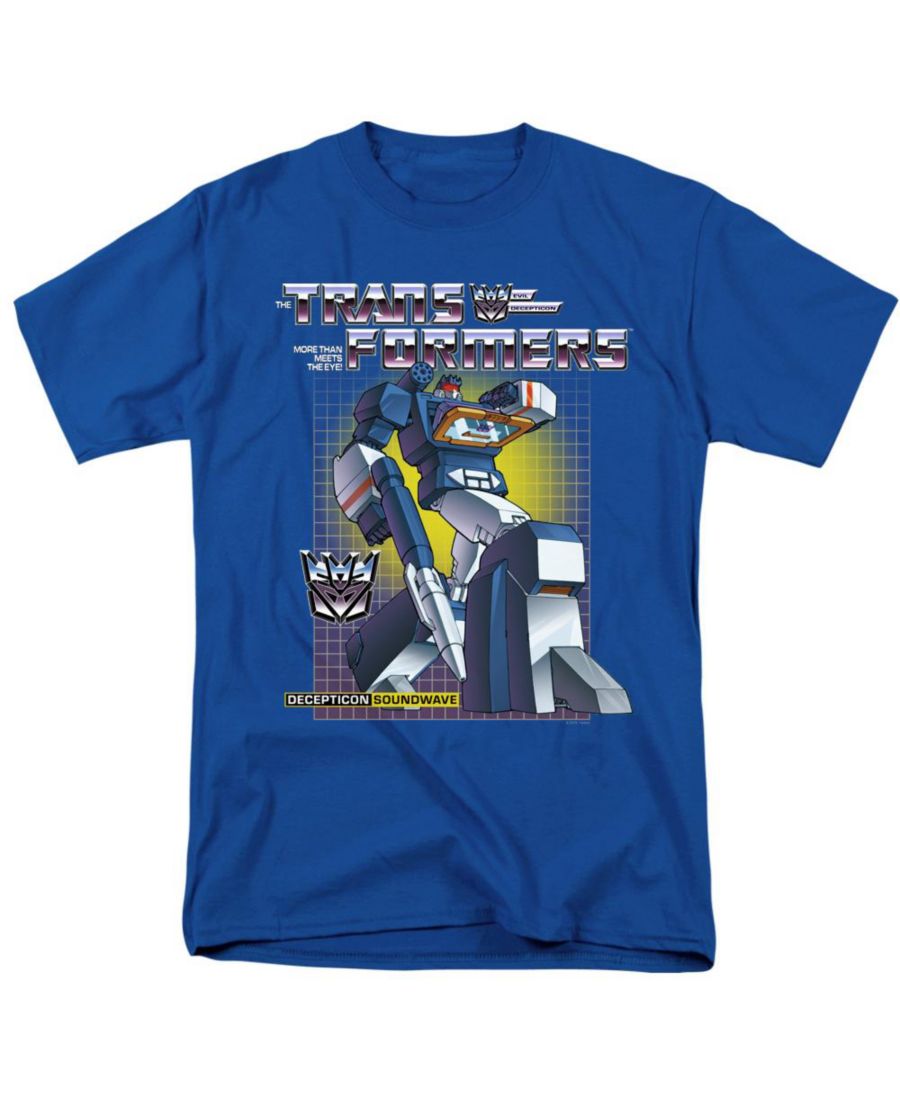Мужская футболка с изображением Саундвейва из "Трансформеров" Logovision, Royal
Мужская футболка с изображением Саундвейва из "Трансформеров" Logovision, Royal