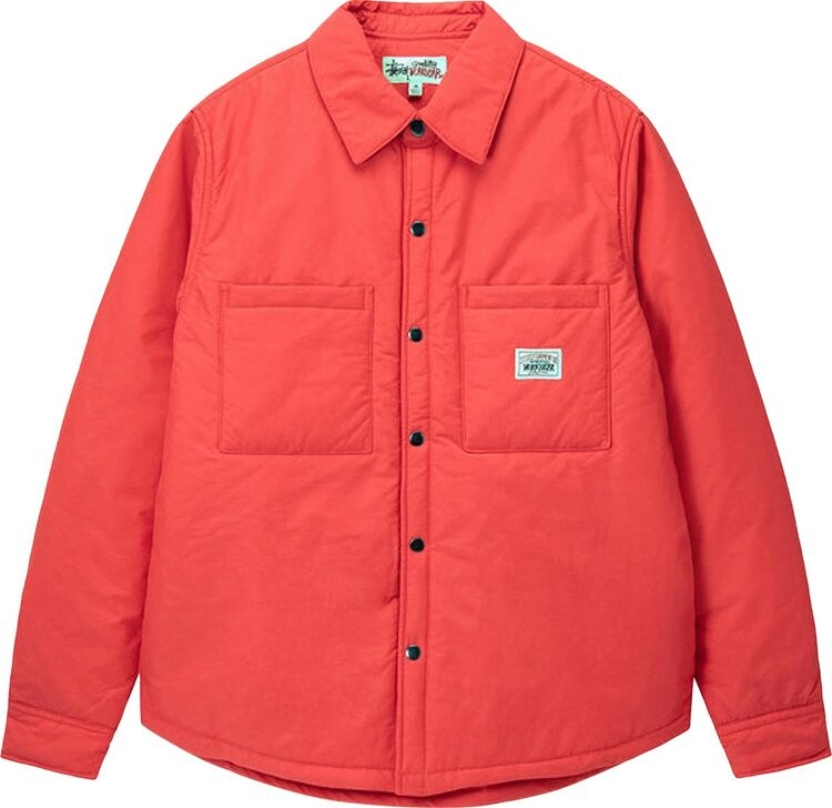 Рубашка Stussy Padded Tech Over Shirt 'Red', красный
Рубашка Stussy Padded Tech Over Shirt 'Red', красный