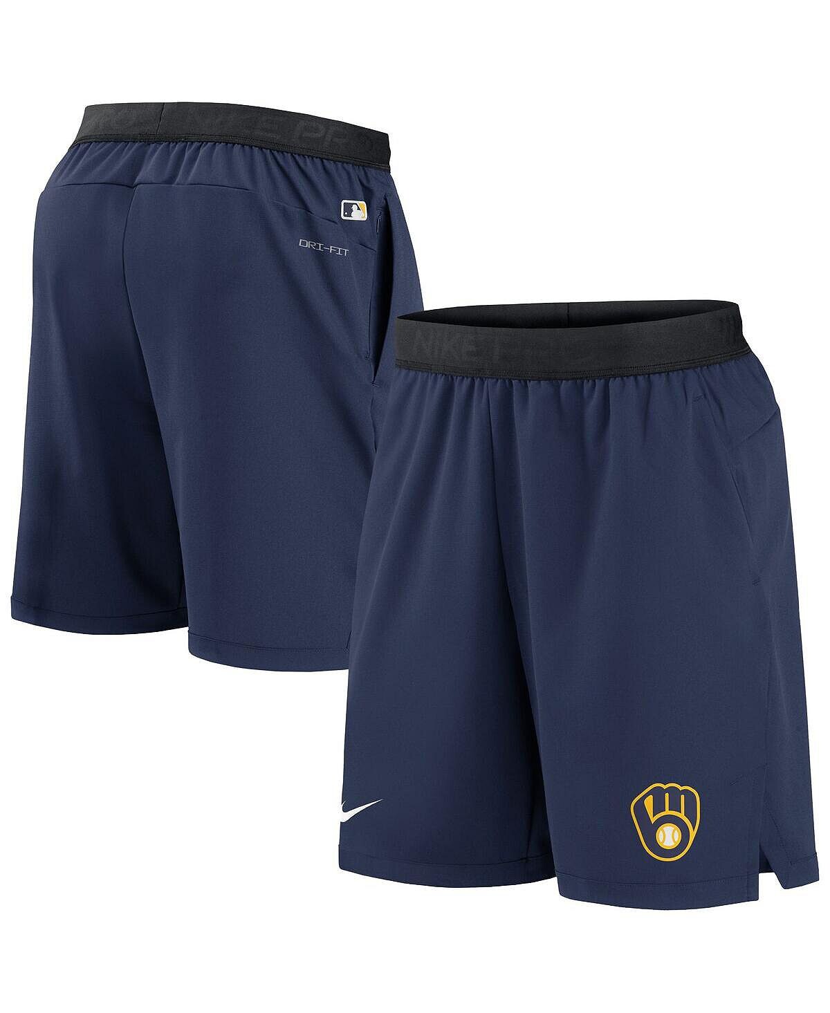 Мужские темно-синие шорты milwaukee brewers authentic collection flex vent max performance Nike, синий
Мужские темно-синие шорты milwaukee brewers authentic collection flex vent max performance Nike, синий