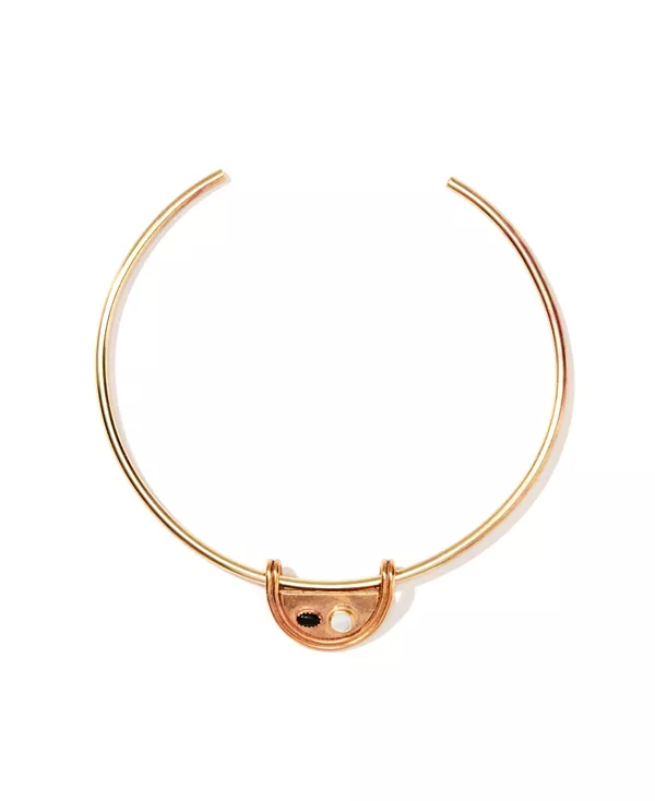 Ожерелье-Чокер из перламутра и черного агата Nectar Nectar New York, gold
Ожерелье-Чокер из перламутра и черного агата Nectar Nectar New York, gold