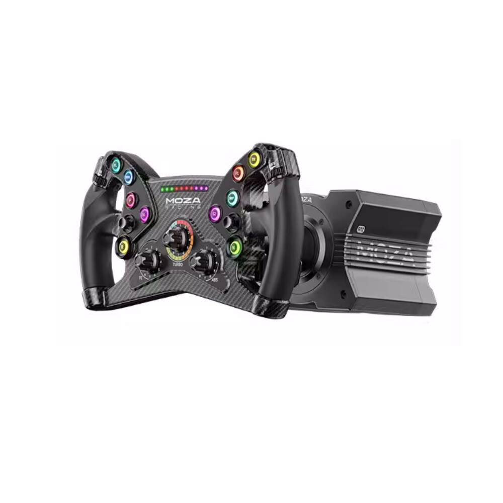 Руль Moza R12, База руля + руль KS, черный
Руль Moza R12, База руля + руль KS, черный