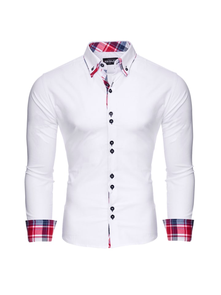 Рубашка RESLAD Hemd Kontrast Karo, белый
Рубашка RESLAD Hemd Kontrast Karo, белый