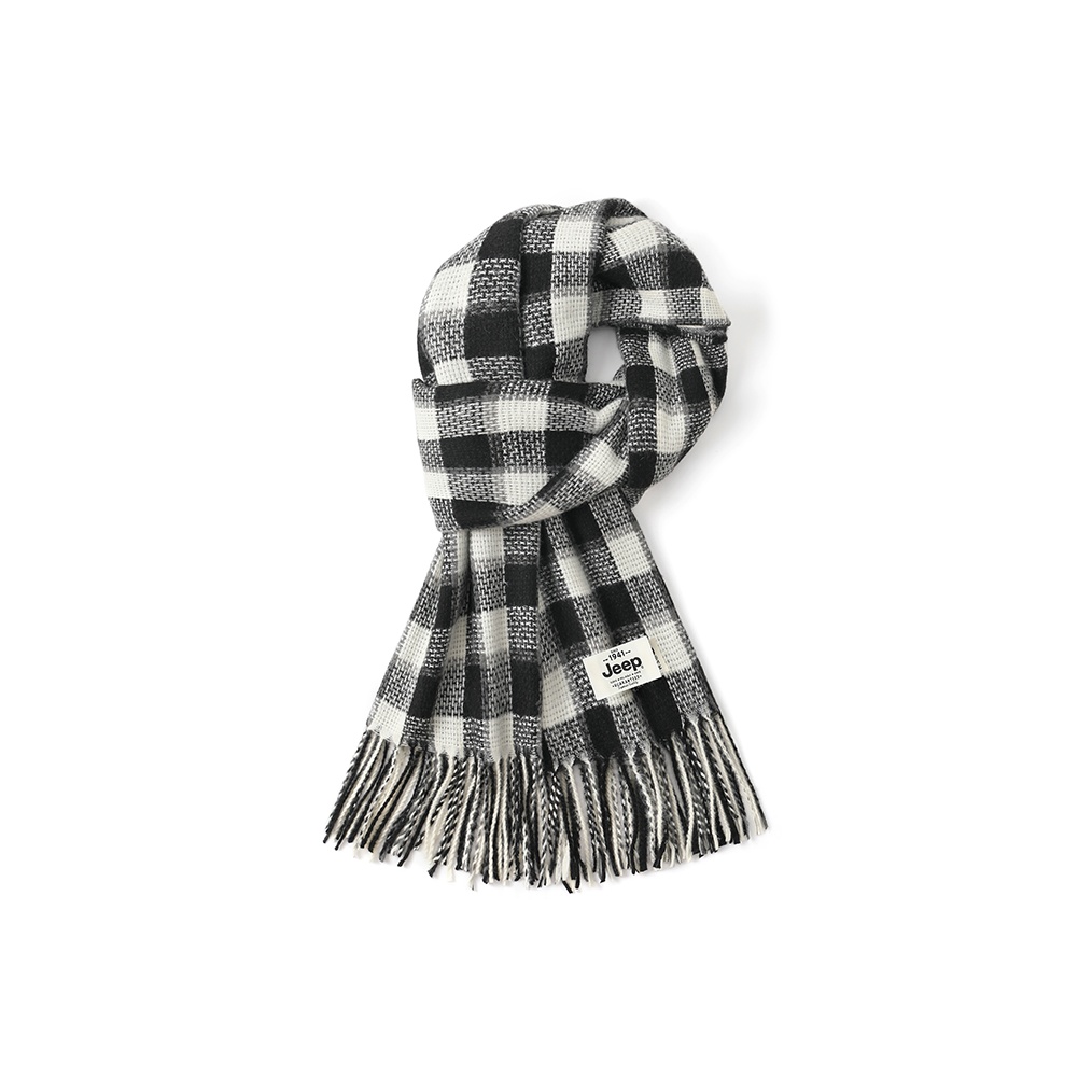 Jeep Вязаный шарф унисекс, Black
Jeep Вязаный шарф унисекс, Black