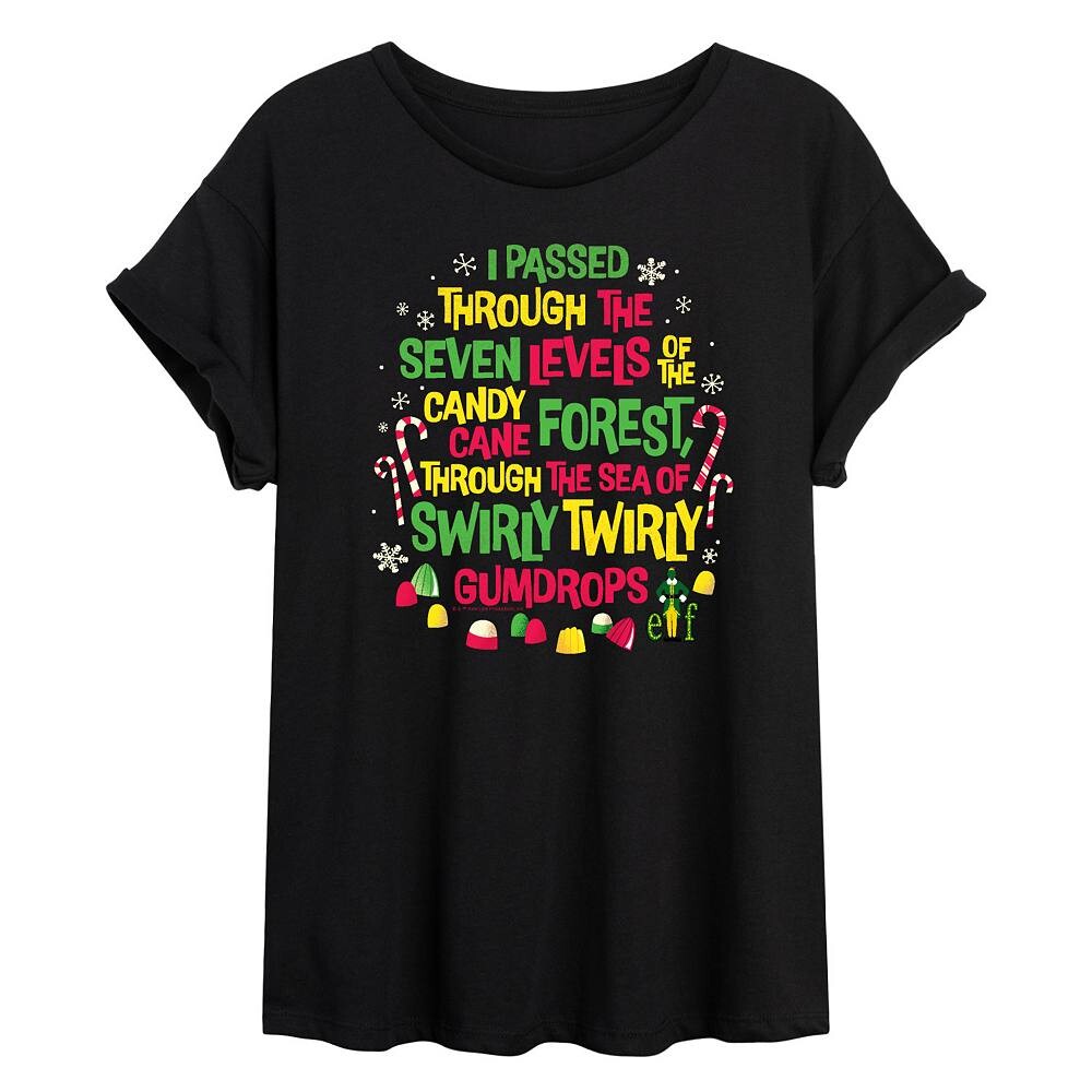 Большая футболка для юниоров Elf Candy Cane Forest Licensed Character, черный
Большая футболка для юниоров Elf Candy Cane Forest Licensed Character, черный