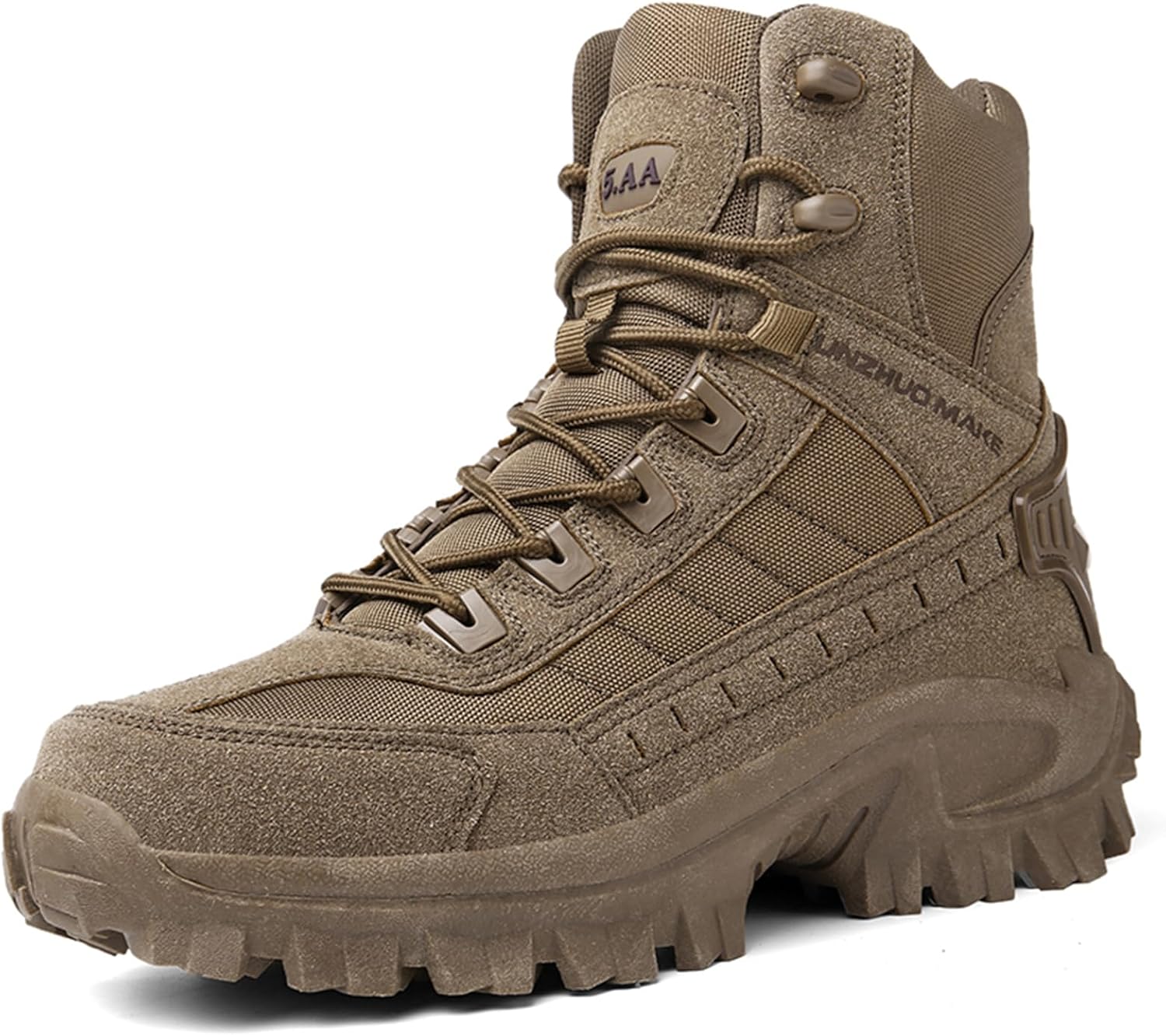 Мужские тактические ботинки CHUUMEE, водоотталкивающие, прочные, для активного отдыха, замшевые походные ботинки, дышащие, армейские пустынные ботинки, коричневый
Мужские тактические ботинки CHUUMEE, водоотталкивающие, прочные, для активного отдыха, замшевые походные ботинки, дышащие, армейские пустынные ботинки, коричневый