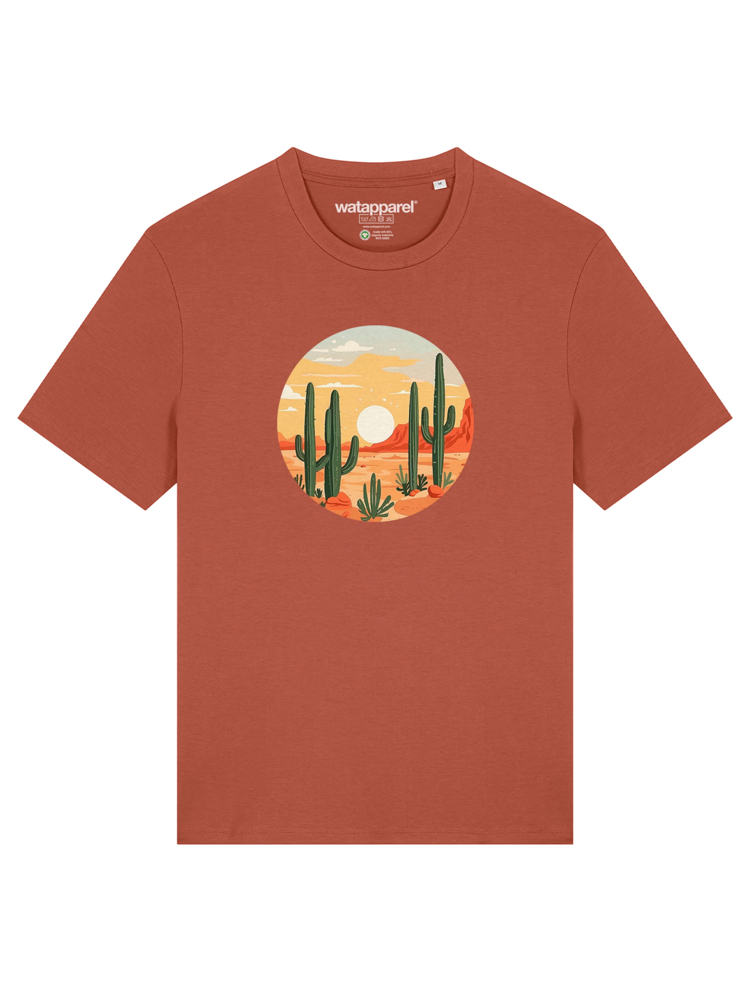 Watapparel Футболка 'Sonnenuntergang в цвете der Wüste' в оранжевом цвете
Watapparel Футболка 'Sonnenuntergang в цвете der Wüste' в оранжевом цвете