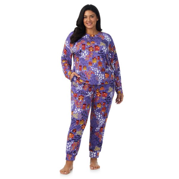 Уютный пижамный комплект из двух предметов: топа с длинными рукавами и пижамных штанов больших размеров Beauty Sleep Social, цвет haunted house
Уютный пижамный комплект из двух предметов: топа с длинными рукавами и пижамных штанов больших размеров Beauty Sleep Social, цвет haunted house