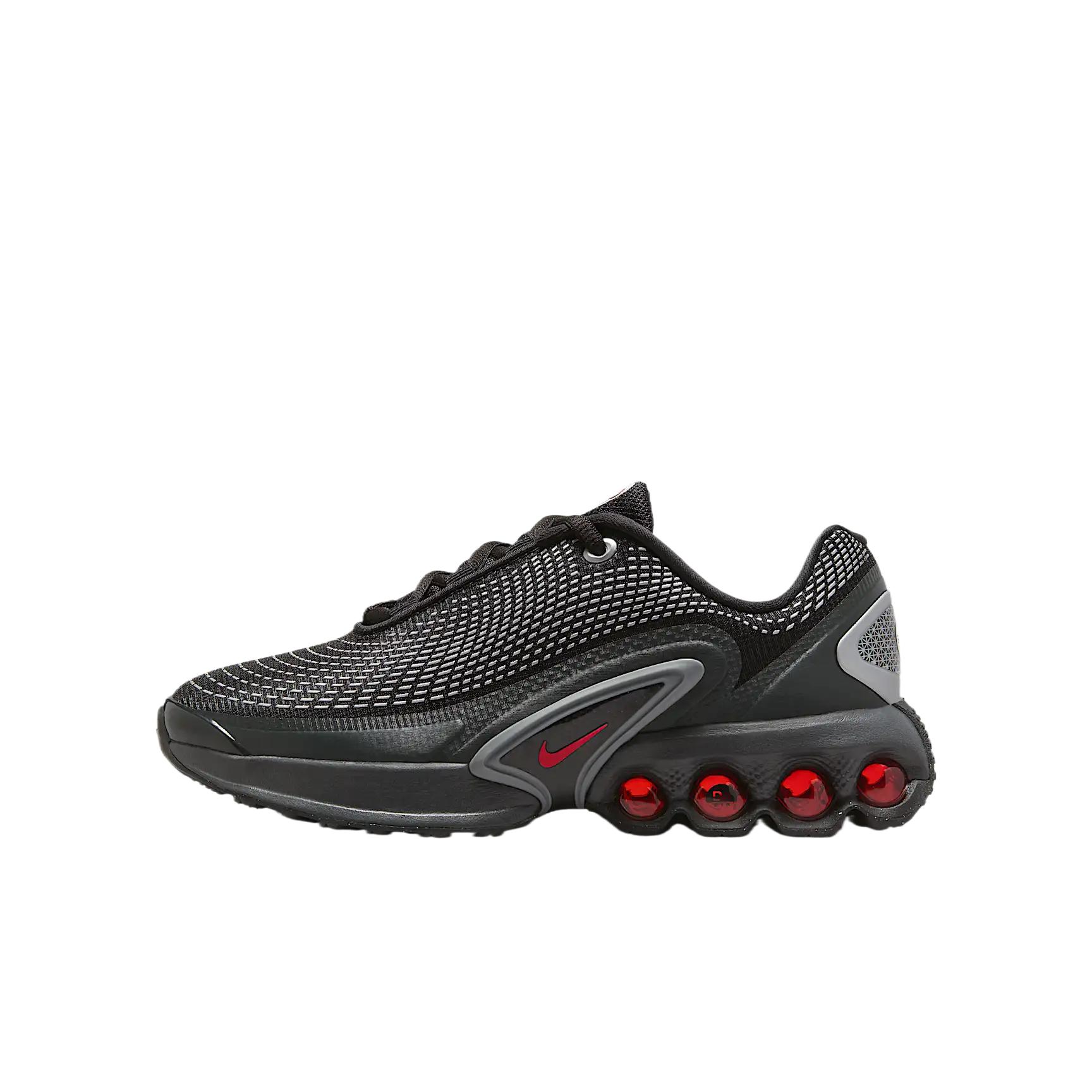 Nike Кроссовки Air Max Dn Low top детские для улицы Black Metallic Silver University Red
Nike Кроссовки Air Max Dn Low top детские для улицы Black Metallic Silver University Red