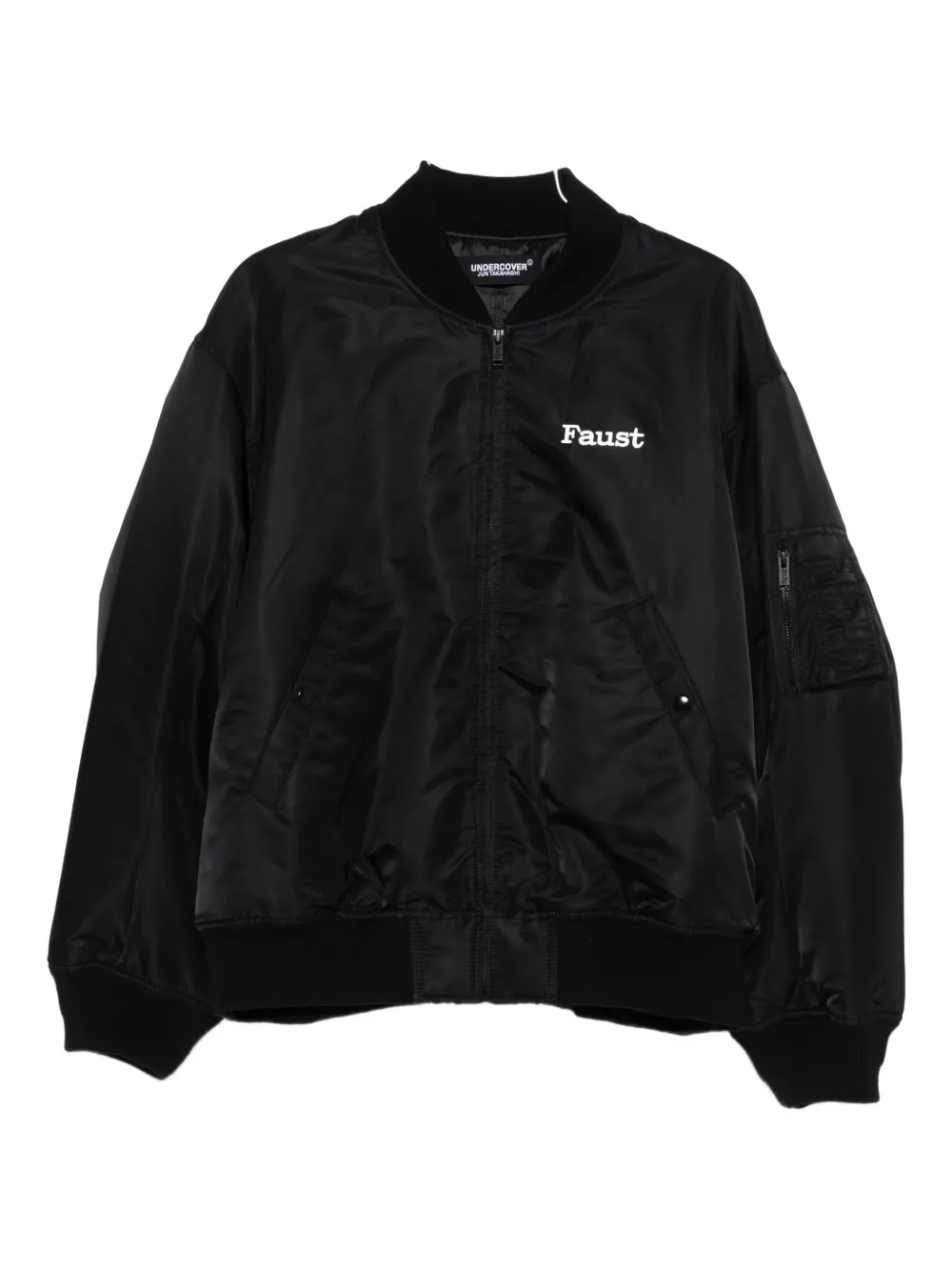 Бомбер с графичным принтом Faust Undercover, черный
Бомбер с графичным принтом Faust Undercover, черный