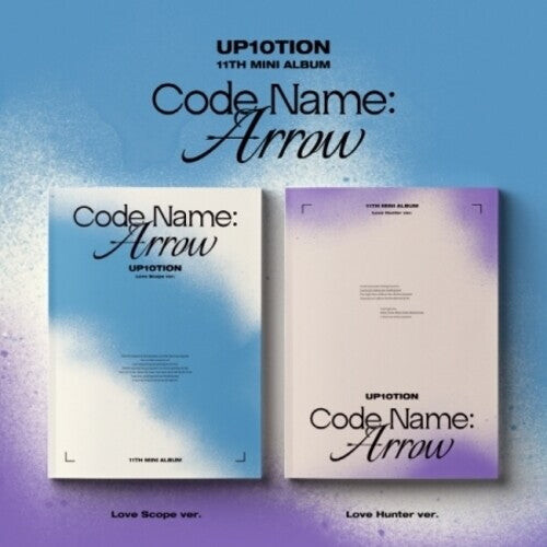 CD диск Up10Tion: Code Name: Arrow - Random Cover - incl. Photobook, 2pc Postcard Set, Selfie Photocard, Unit Photocard + Folded Poster 
CD диск Up10Tion: Code Name: Arrow - Random Cover - incl. Photobook, 2pc Postcard Set, Selfie Photocard, Unit Photocard + Folded Poster